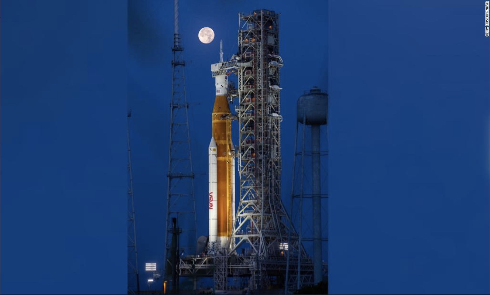 NASA’s mega moon rocket